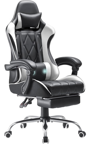 Homall Silla Gaming, Silla De Ordenador Con Reposapiés Y Sop