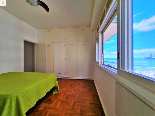 Imagem 9 de 18 de Apartamento De Frente Para O Mar À Venda - 3 Dormitórios - Sala Com Sacada E Vista Para O Mar - Lazer - Ap05568 - 68985653