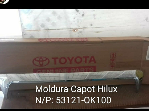 Platina De Capót Toyota Hilux Kavak