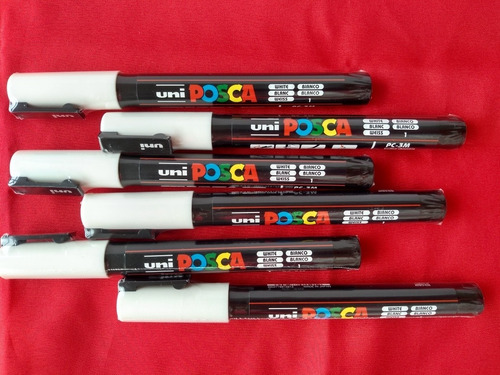 Posca Blanco Pc 3m Unidad