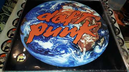 Daft Punk Around The World Vinilo Maxi Uk 1997 Impecable