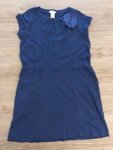 Vestido Importado Algodon Crewcuts Nena Talle 8 Años Azul (Usado)