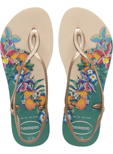 Sandalias Havaianas Luna Print 