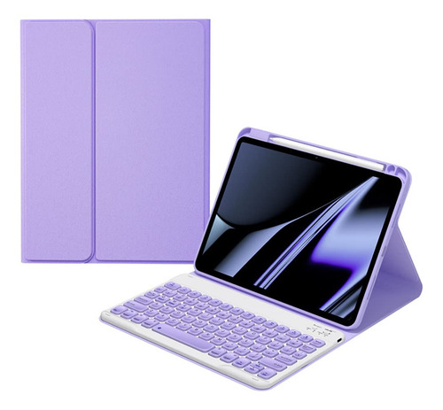 Funda Para Teclado iPad Air 5 4 Soporte Lapiz Suave 10.9  5ª