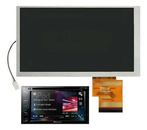 Tela Lcd Display Dvd Pioneer Avh-278bt Avh-288bt Original ...
