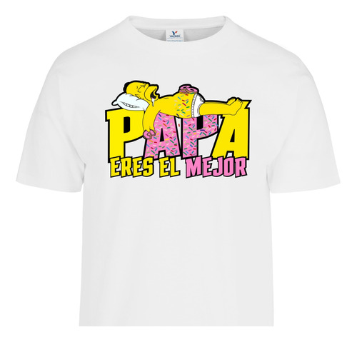 Playera Dia Padre Regalo Moda Homero Simpson Papa D4