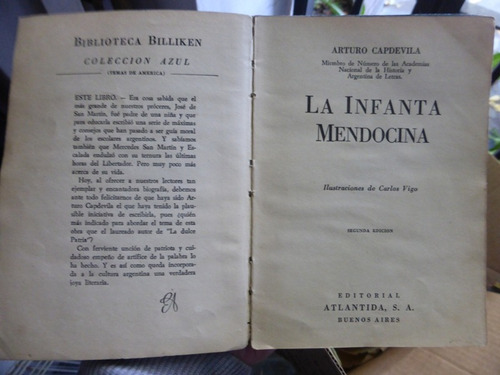 La Infanta Mendocina - Arturo Capdevila - Atlantida - 1944