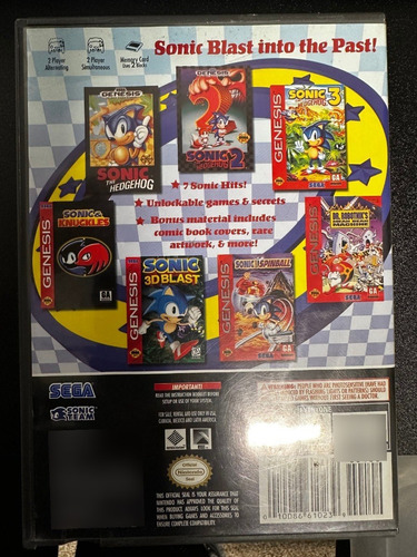 Sonic Mega Collection - Gamecube (ntsc) (Usado)