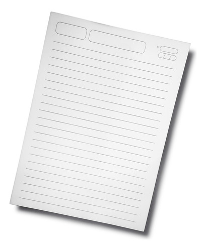 Resma A5 Rayada 15x21 Cms X 500 Hojas Para Anillar Cuadernos 500 Hojas