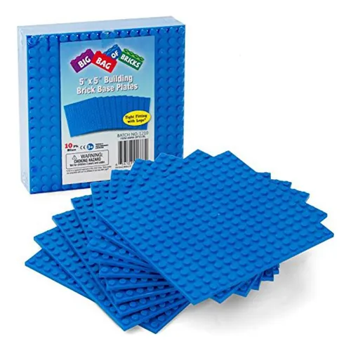 Placas Base Scs Direct Brick Para Edificios, 5 X 5, Color Az
