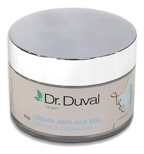 3x Crema Facial Natural Vegana Anti-age Día 50g Dr. Duval