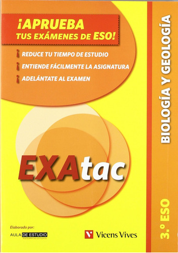 Libro Exatac 3 Biologia Y Geologia. Ejercicios Para Aprobar 