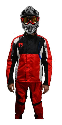 Campera Moto Rally Enduro Rpmcross Hidrantante Solomototeam