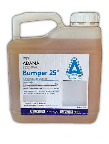 Fungicida Bumper 25 X 5 Litros Ascomi­cetos Cs*-