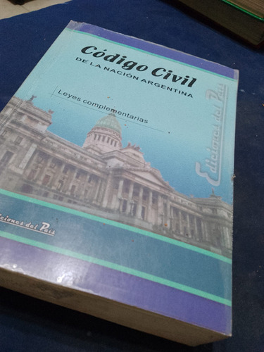 Libro Código Civil Leyes Complementarias