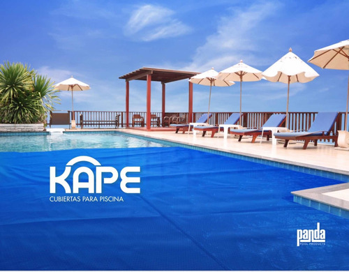 Cubierta Solar Para Piscina Burbuja Azul 4x3 M Cks-4x3-bap-4