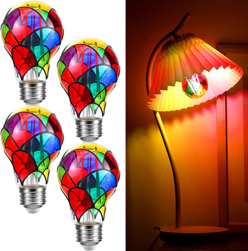 Bombilla Led Multicolor De 6 W Para Decoración Del Hogar
