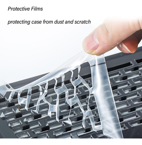 Case De Mini Itx Acrílico Transparente De Gowenic, Capacidad