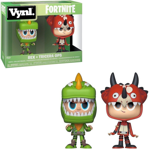 Funko Vynl Fortnite - Rex + Tricera Ops