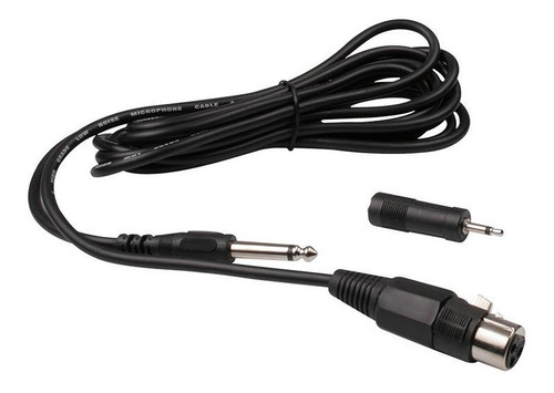 Imagen 5 de 5 de Microfono Dinamico Karaoke Noga Ng-mi120c Unidireccional Xlr 6.5mm 3.5mm Gtia Oficial