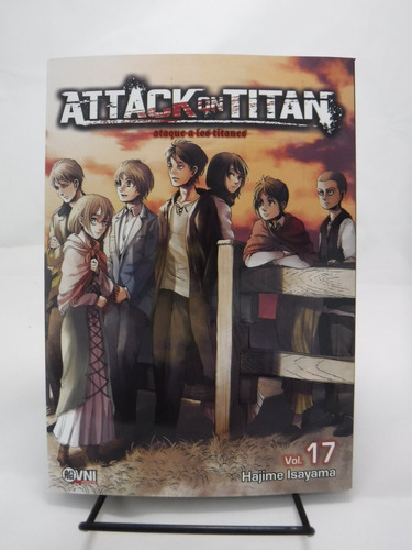 Manga, Kodansha, Attack On Titan  Vol 17 Ovni Press