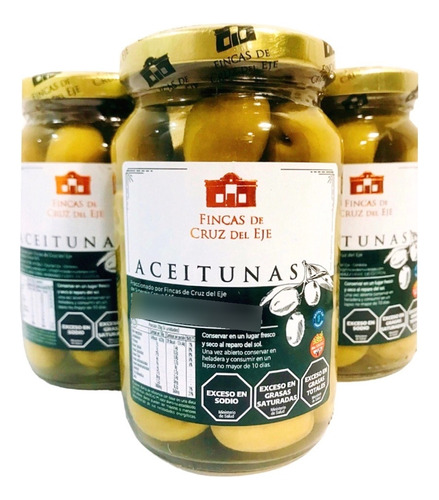 Aceitunas Verdes Arauco (grandes) Fincas De Cruz Del Eje