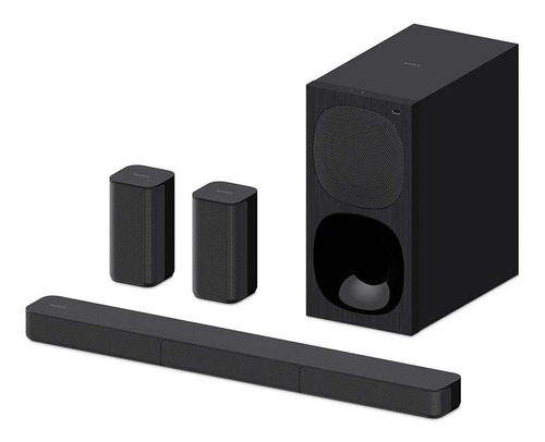 Barra De Sonido Sony 5.1 Ht-s20r Color Negro Bluetooth 400w