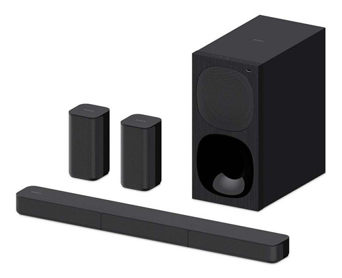 Barra De Sonido Sony 5.1 Ht-s20r Color Negro Frecuencia 1