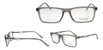 Comprar Lentes Monturas Gris Transparente Brazos De Metal 