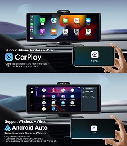 Seventour Radio Estéreo Portátil Para Automóvil 9.3 Con Carp