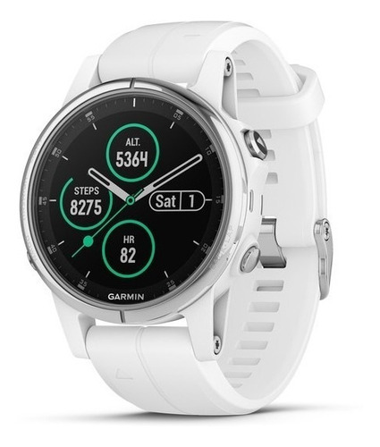 Garmin Fenix 5s Plus Silver Zafiro Reloj Multideporte Gps