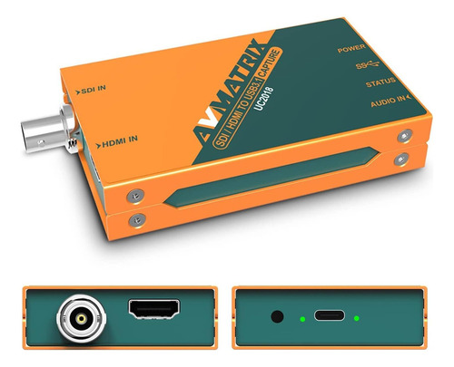 Avmatrix Uc2018 Captura Video Sdi&hdmi A Usb 3.0 1080p