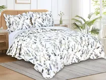 Comprar Colcha Garden Casal 2,2 X 2,4m 02 Porta Travesseiros Camesa