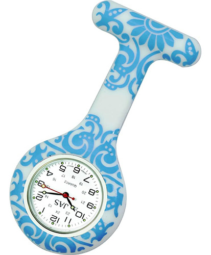 Jas Unisex Enfermeras Reloj De Solapa Silicona (control De