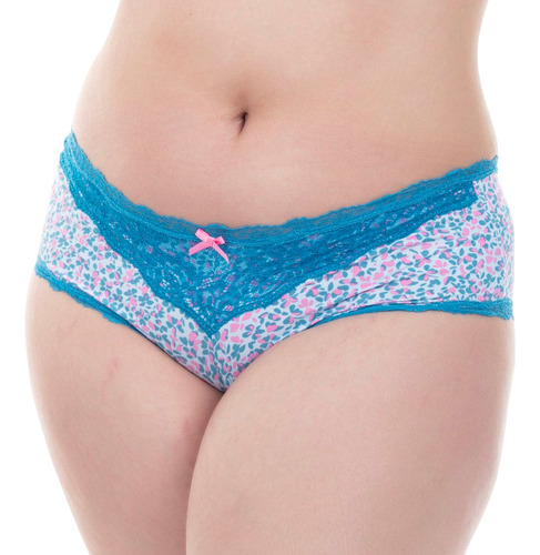 Pantaleta Invisible De Microfibra Y Encaje