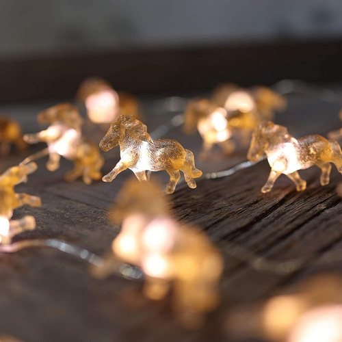 Luces De Cuerda De Pony De Hadas De Luces Decorativas Únicas