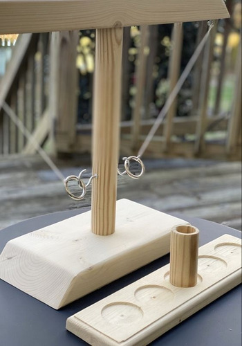 Hook Game, Juego De Mesa De Madera, Artesanal Y Divertido