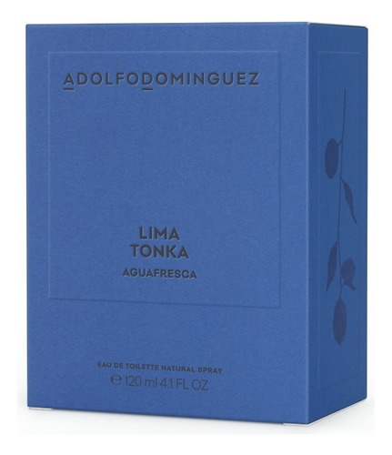 Perfume Adolfo Dominguez Lima Tonka Agua Fresca Edt 120 Ml H