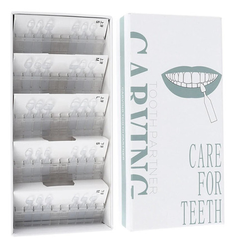 Kit De Moldes Para Carillas Dentales, 28 Unidades/juego, Mol