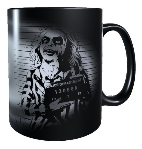 Taza Tazón Magico Cambia Color, Diseño Beetlejuice