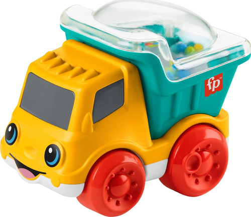 Fisher-price Baby Toy Poppity Pop Dump Truck Push-along V...