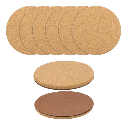 Patikil Posavasos De Corcho Para Plantas De 4 Pulgadas, 6 Pi