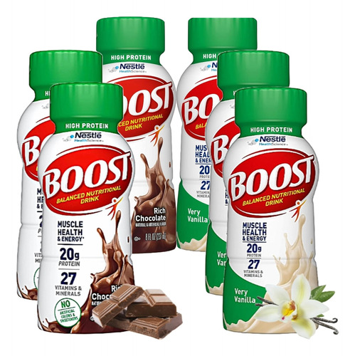 Boost - Batido Nutricional Equilibrado | Alto En Proteínas |