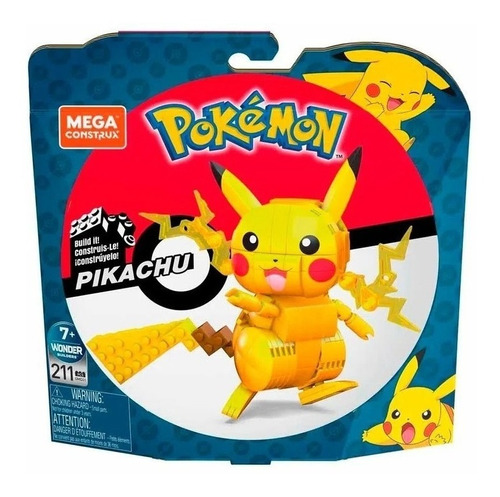 Mega Construx Pokemon Pikachu Gky95 Original Nuevo