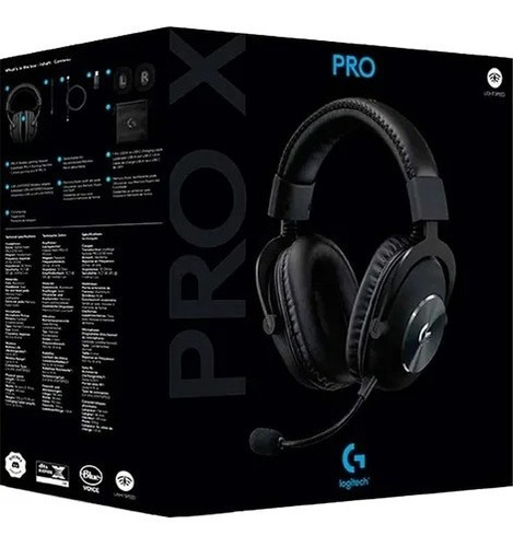 Auriculares Logitech Pro X Blue Voice 7.1 