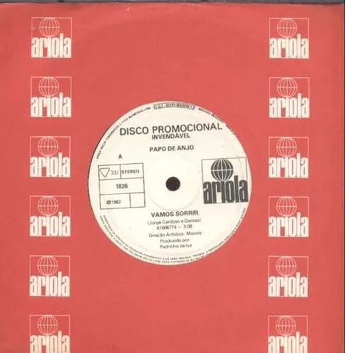 Compacto Vinil Papo De Anjo Vamos Sorrir 1982 Raro