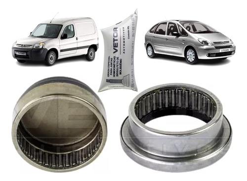 Kit 2 Rolamento Suspensão Barra Torção Xsara Picasso Partner