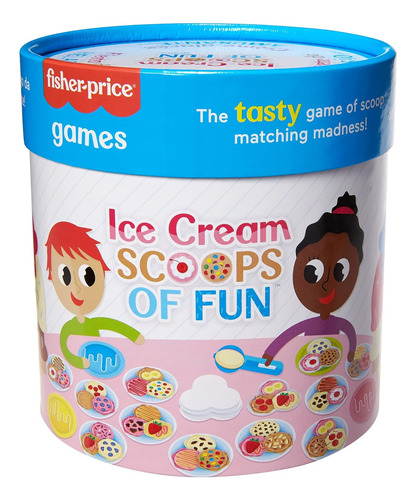 Mattel Games Scoops De Ice Cream De Fun Fisher-price Board G