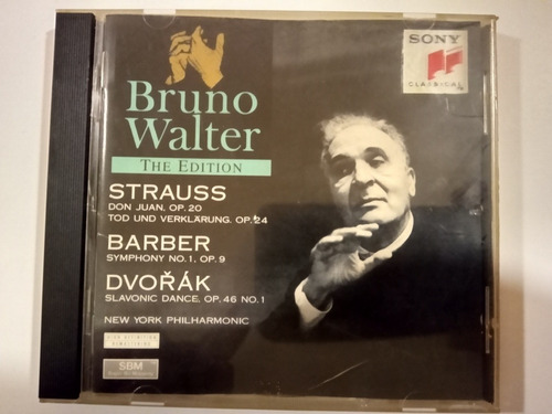 Bruno Walter - The Edition (strauss-barber-dvorak)