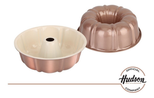Imagen 2 de 7 de Molde Hudson Flan/budín Antiadherente Ceramico 25 Cm